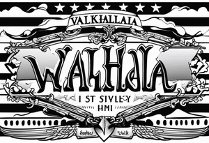 Valhalla  ptsd tattoo idea