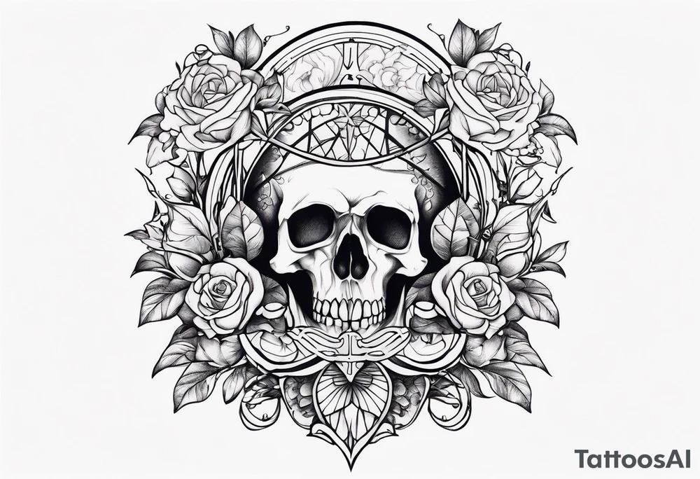 Memento mori tattoo design tattoo idea