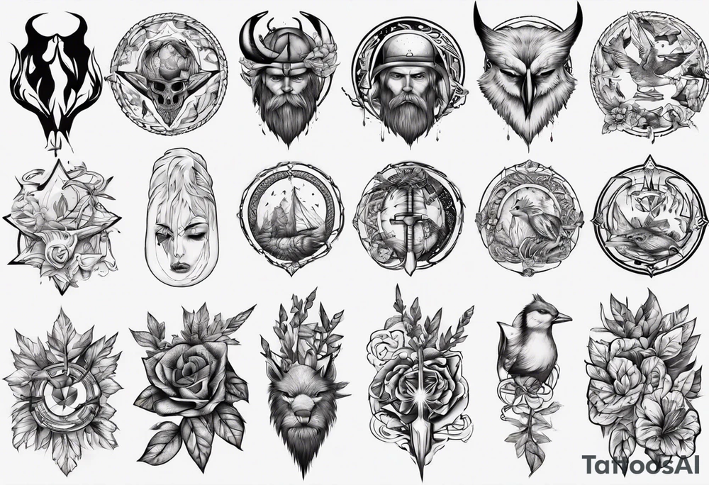 Scandinavia tattoo idea