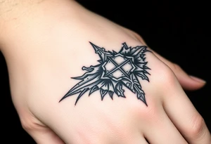 Goth and heavy metal tattoo idea