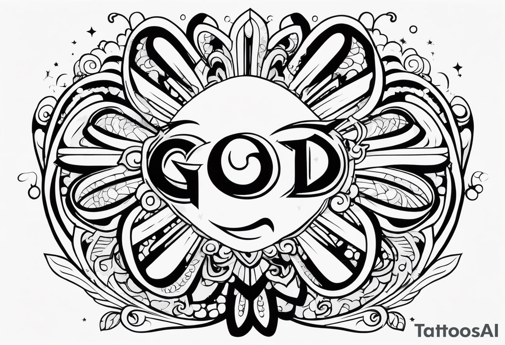 god hope tattoo idea