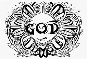 god hope tattoo idea