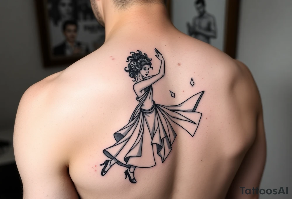 And 5678 dance tattoo idea