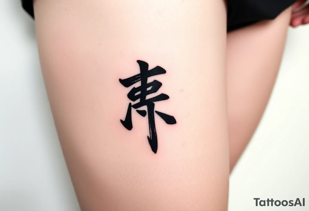 30 12 2006 in kanji sosho for a man tattoo idea