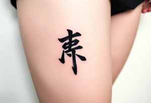 30 12 2006 in kanji sosho for a man tattoo idea