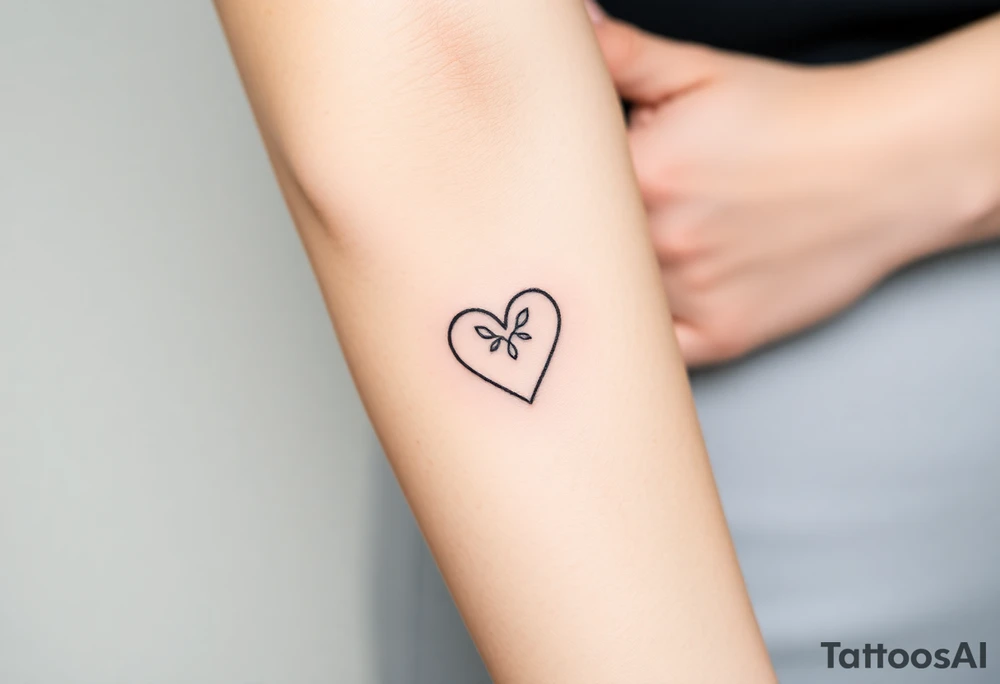 Heart tattoo idea