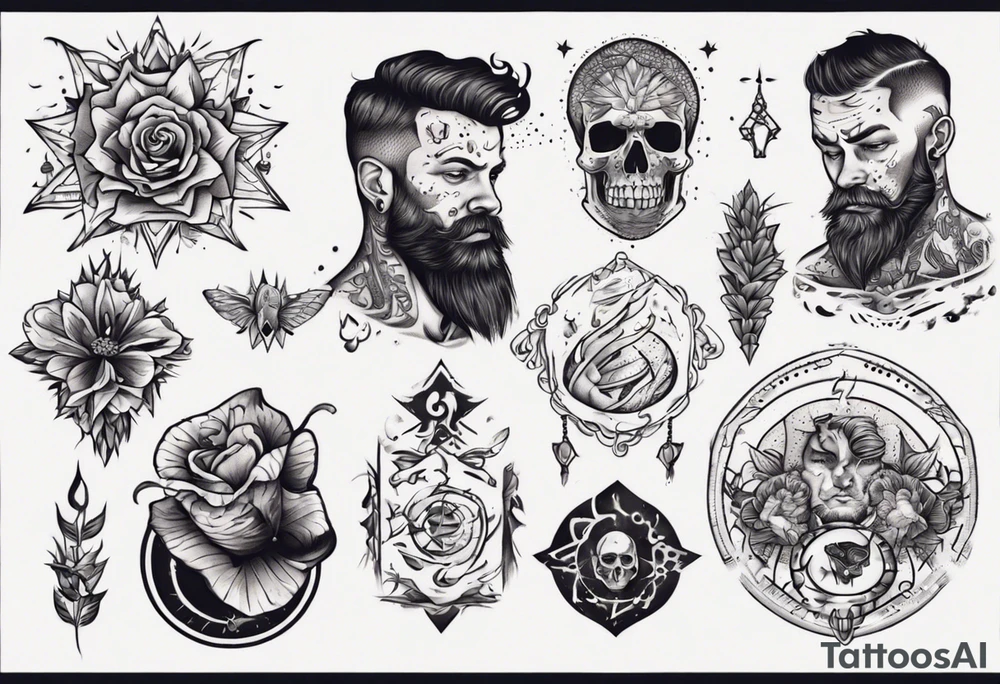 man getting a tattoo tattoo idea