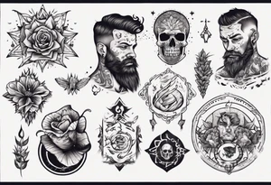 man getting a tattoo tattoo idea