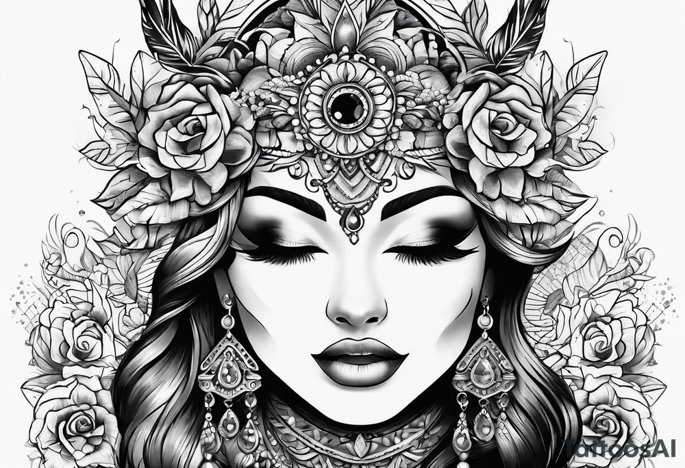 ink quil tattoo idea