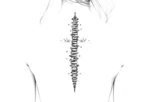 Spine tatto tattoo idea