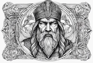 Odin Greek Mythologie tattoo idea