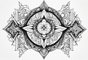 Cut here tattoo design tattoo idea
