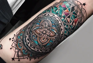 British, forearm tattoo, geometric, subtle, men, culture, iconic tattoo idea