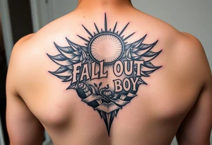 fall out boy tattoo idea