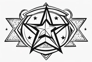 cruzeiro esporte clube, raposa com cinco estrelas tattoo idea