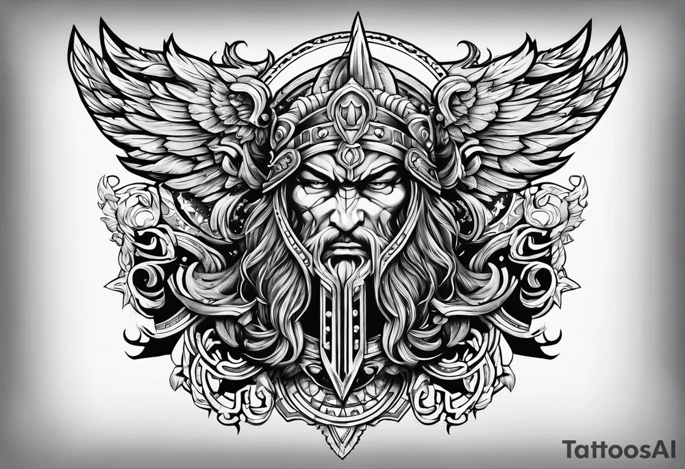Valhalla tattoo idea