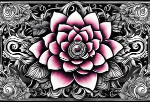 Old school flower tattoos tattoo idea