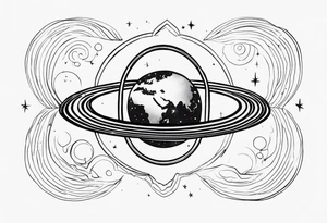 With all my heart and all my soul to the end of the universe To infinity and beyond tattoo idea