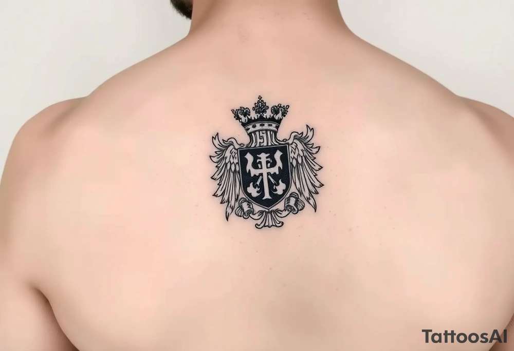 Serbian crest and St. George tattoo idea