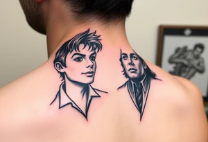 Peter Pan and
 Michael Jackson. tattoo idea