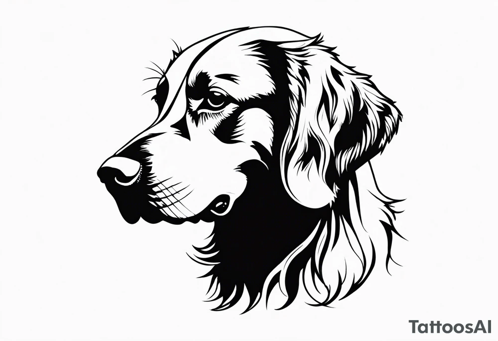 irish setter tattoo idea