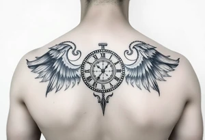Timeclock Gemini tattoo idea
