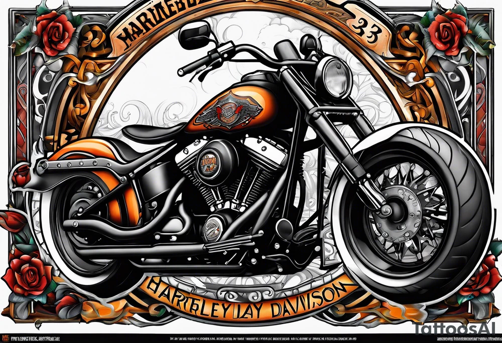 Harley Davidson
Racing
Number 35 tattoo idea