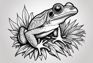 Puerto Rico 
Sun 
Beach 
Jungle 
Coqui tattoo idea