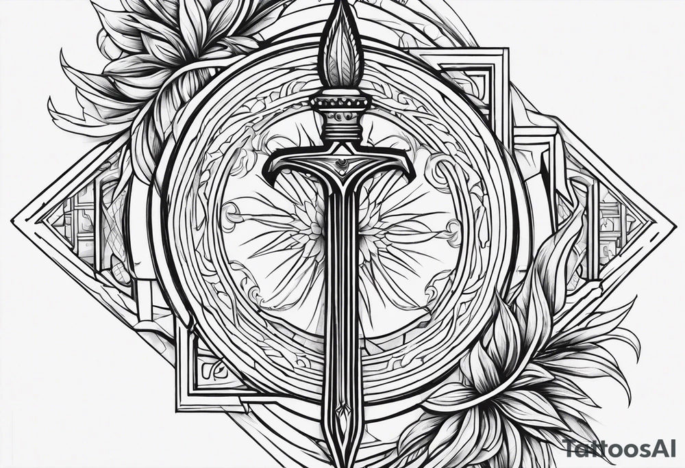 trident tattoo idea