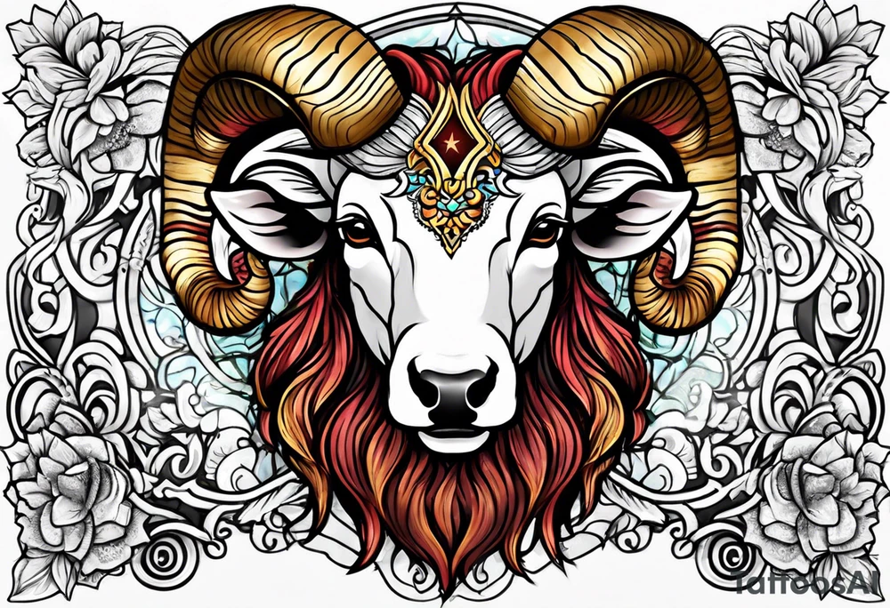 Aries tattoo idea