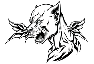 PITBULL tattoo idea