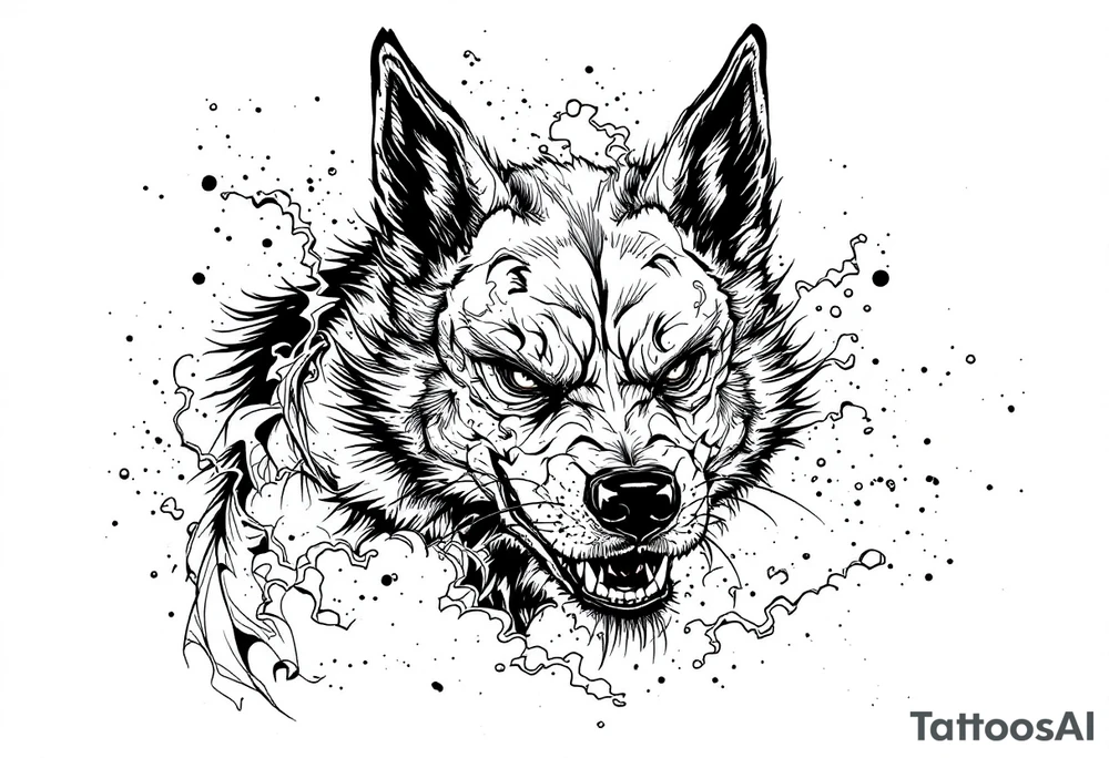 Japanese fu dog tattoo idea