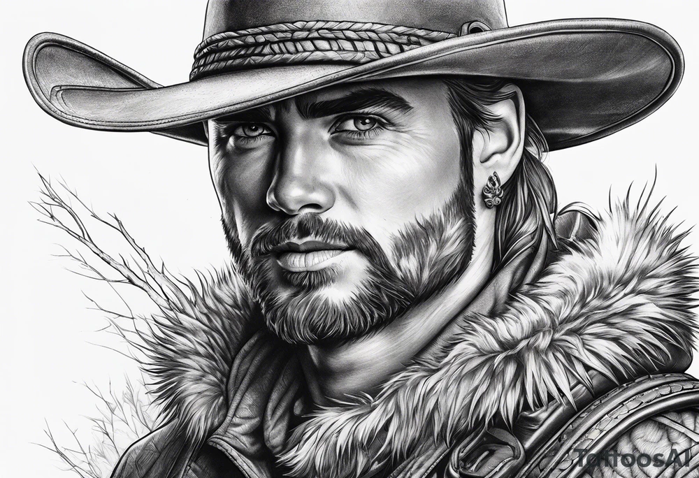 hunting tattoo idea