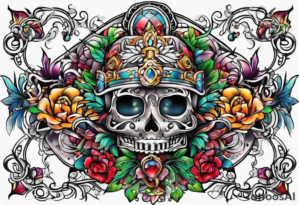 Drugs tattoo idea
