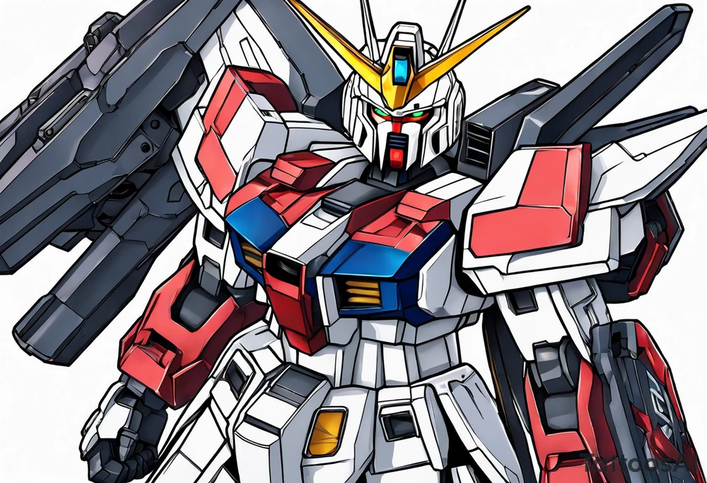 Gundam tattoo idea