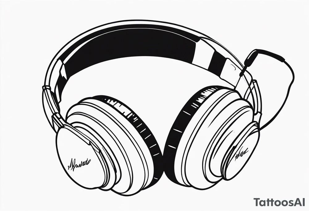 music player tattoo idea