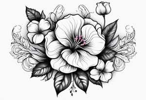 A left arm sleeve from shoulder to elbow that combines the following:
My wife and 2 girls
Scottish Heritage (Clan MacLaren)
Liverpool Football Club's motto "YNWA"
A sweet pea flower tattoo idea