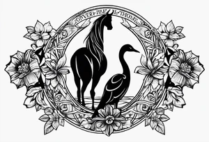 Something that signifies you’ll never walk alone and someone will always be there for you tattoo idea
