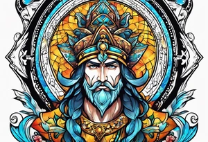 Joseph,Aquarius,Baltimore tattoo idea