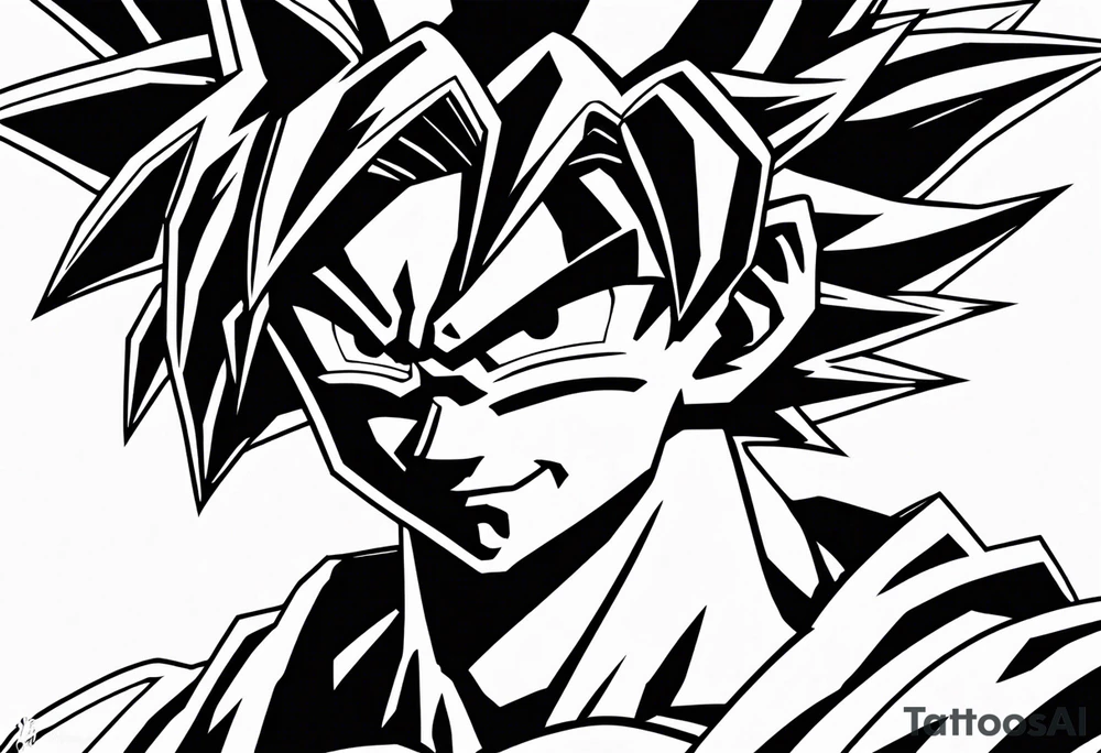 Goku dragon ball tattoo idea