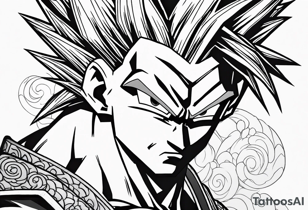 dragonball z tattoo idea
