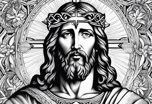 Jesus and bibical things tattoo idea