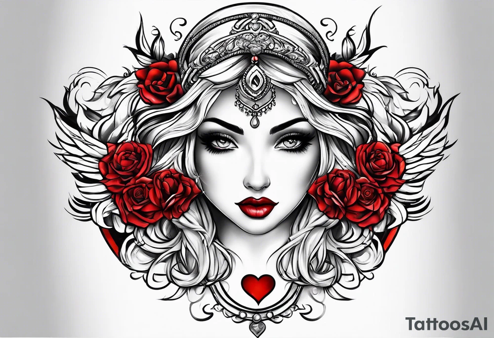 Love 
Strength tattoo idea