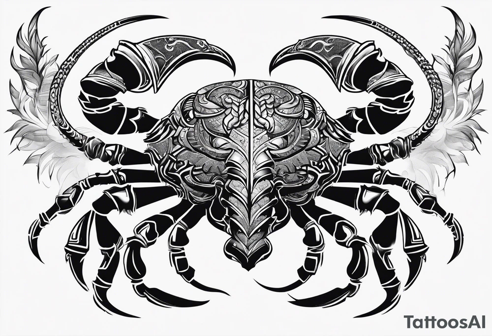 Scorpio tattoo idea