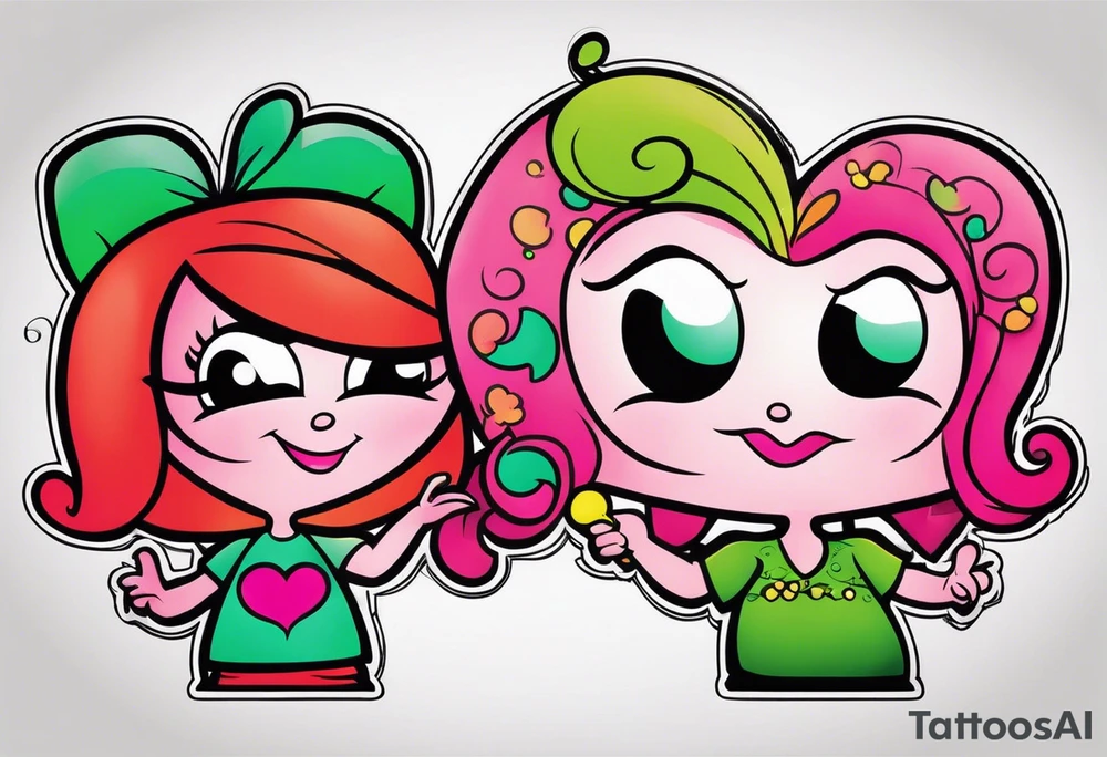 Cosmo and wanda tattoo idea