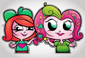 Cosmo and wanda tattoo idea