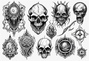 necronomicon tattoo tattoo idea