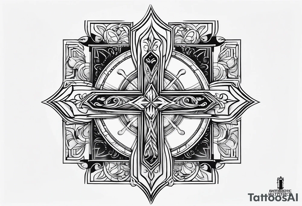 Cross tattoo idea