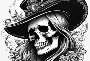 skeleton tattoo idea