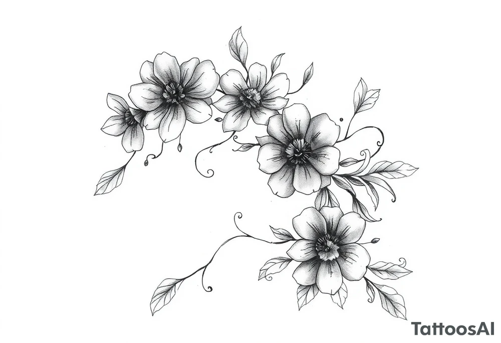 a piece with playful elements that says kay lown tattoo idea